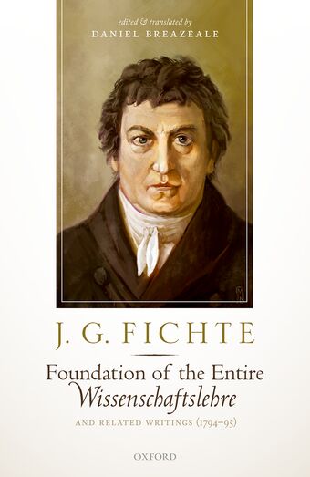 J. G. Fichte book cover