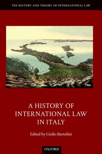 A History of International Law in Italy book cover