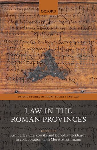 Law in the Roman Provinces book cover