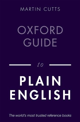 Oxford Guide to Plain English book cover