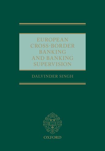 European Cross-Border Banking and Banking Supervision book cover