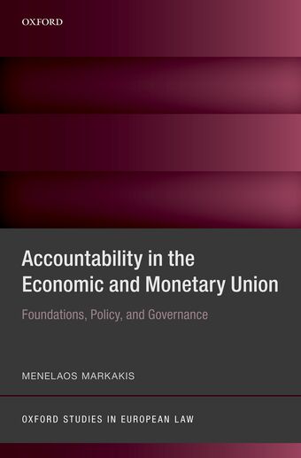 Accountability in the Economic and Monetary Union book cover