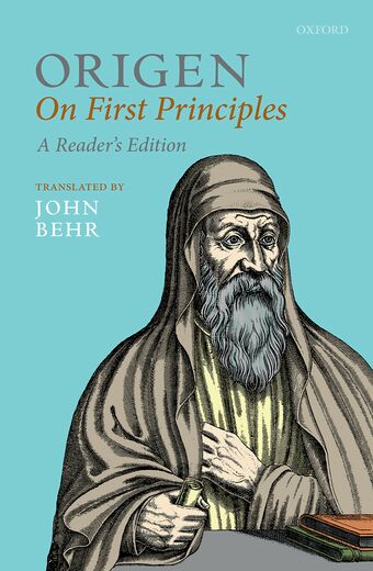 Origen On First Principles book cover