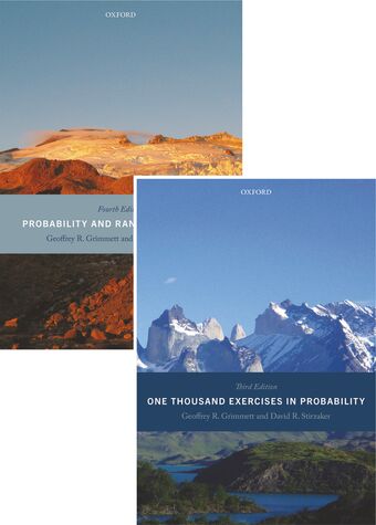 Probability & Random Processes With One Thousand Exercises In Probability Pack book cover