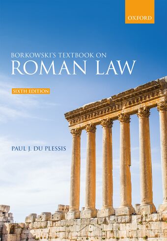 Borkowski's Textbook on Roman Law book cover