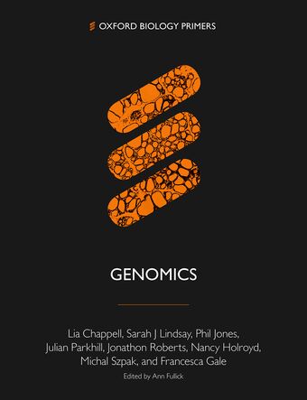 Genomics book cover