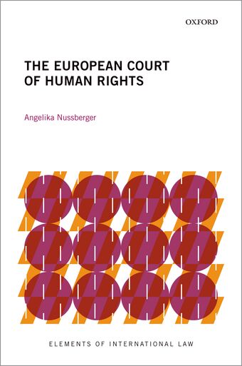 The European Court of Human Rights book cover