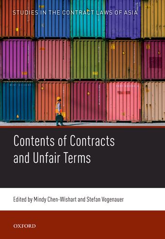 The Contents of Contracts and Unfair Terms book cover