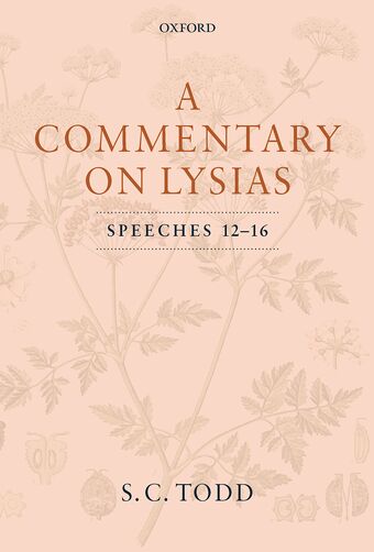 A Commentary on Lysias, Speeches 12-16 book cover