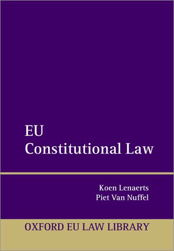EU Constitutional Law book cover