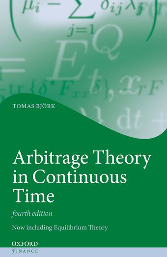 Arbitrage Theory in Continuous Time book cover