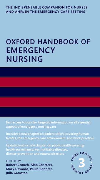 Oxford Handbook of Emergency Nursing 3e book cover