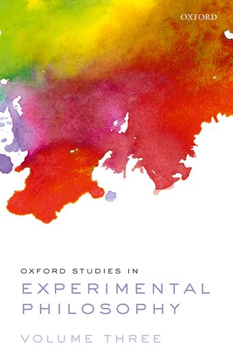Oxford Studies in Experimental Philosophy Volume 3 book cover