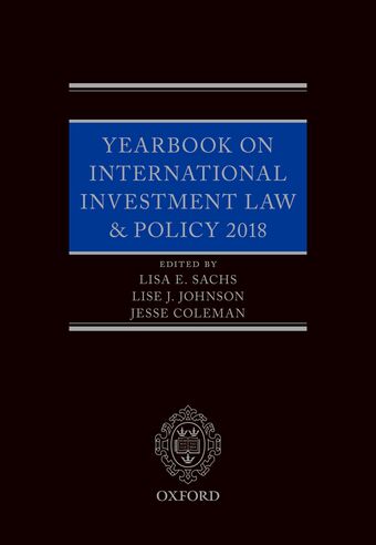 Yearbook on International Investment Law & Policy 2018 book cover