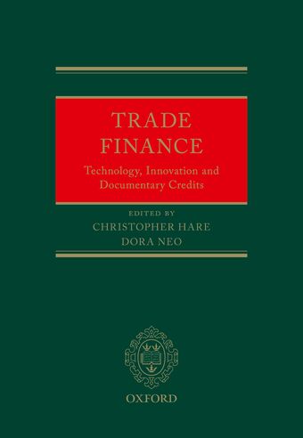 Trade Finance Technology Innovation and Documentary Credits book cover