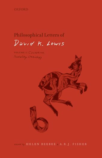 Philosophical Letters of David K. Lewis Volume 1 book cover