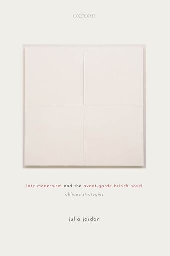Late Modernism and the Avant-Garde British Novel book cover