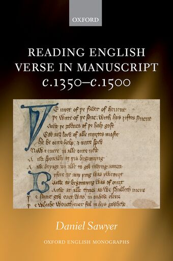 Reading English Verse in Manuscript c.1350-c.1500 book cover