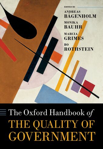 The Oxford Handbook of the Quality of Government book cover