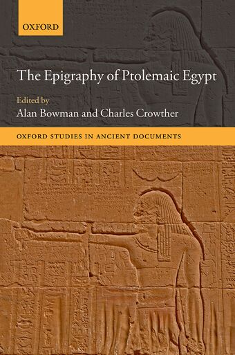 The Epigraphy of Ptolemaic Egypt book cover