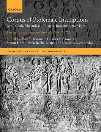 Corpus of Ptolemaic Inscriptions book cover