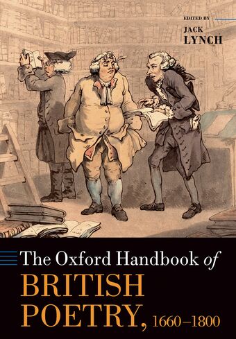 The Oxford Handbook of British Poetry, 1660-1800 book cover