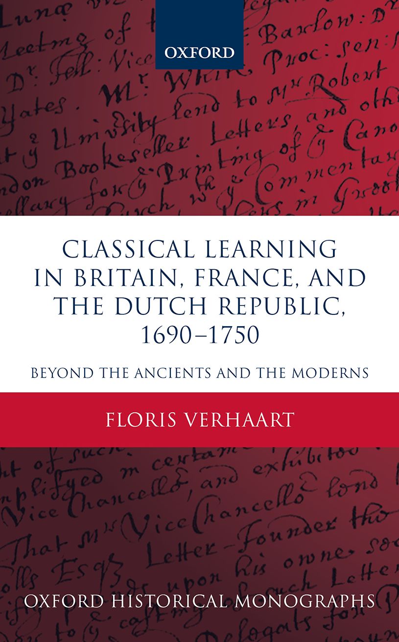 Classical Learning in Britain, France, and the Dutch Republic, 1690-1750 book cover