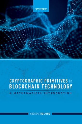Cryptographic Primitives in Blockchain Technology A mathematical introduction book cover