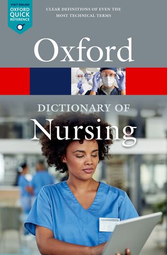 A Dictionary of Nursing book cover