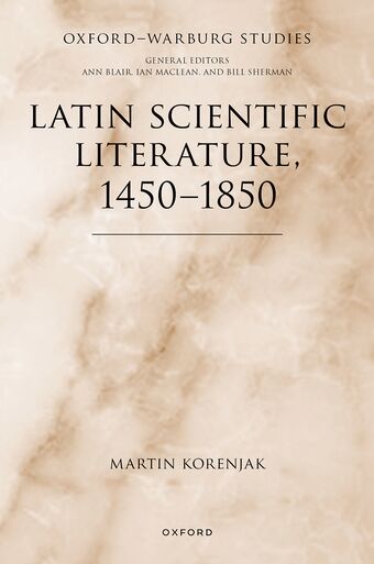 Latin Scientific Literature, 1450-1850 book cover