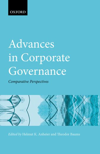 Advances in Corporate Governance Comparative Perspectives book cover