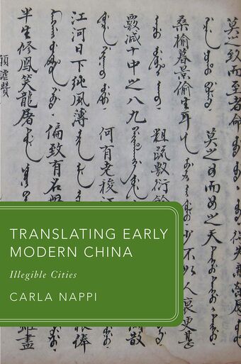 Translating Early Modern China Illegible Cities book cover