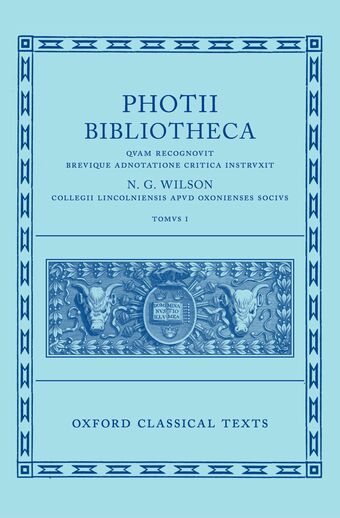 Photius book cover