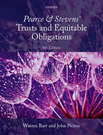 Pearce & Stevens' Trusts and Equitable Obligations book cover