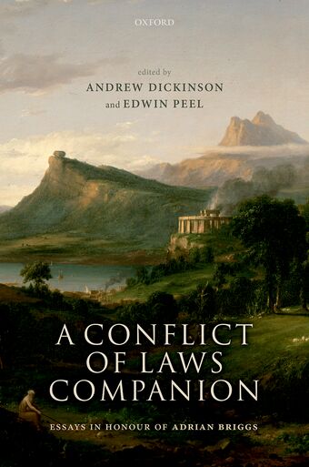 A Conflict Of Laws Companion book cover