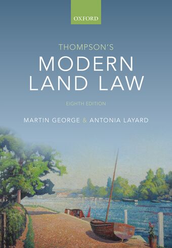 Thompson's Modern Land Law book cover