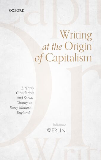 Writing at the Origin of Capitalism book cover