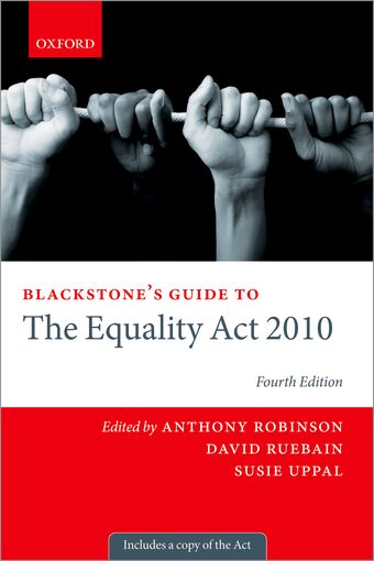 Blackstone's Guide to the Equality Act 2010 book cover