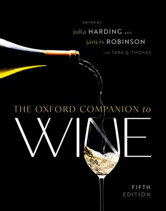 The Oxford Companion to Wine book cover