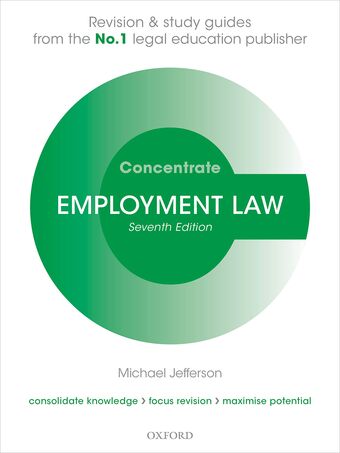 Employment Law Concentrate 7e book cover
