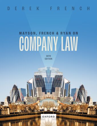 Mayson, French, and Ryan on Company Law book cover