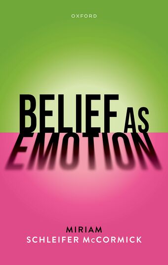 Belief as Emotion book cover