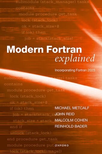 Modern Fortran Explained Incorporating Fortran 2023 book cover