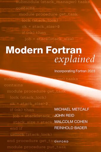 Modern Fortran Explained Incorporating Fortran 2023 book cover