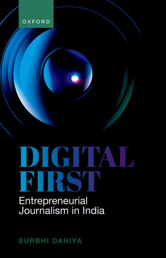 Digital First Entrepreneurial Journalism in India book cover