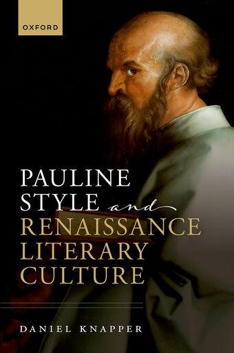 Pauline Style and Renaissance Literary Culture book cover