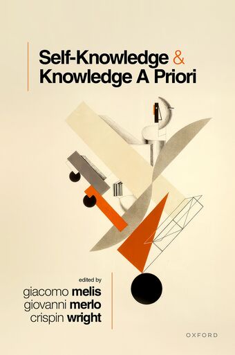 Self-Knowledge & Knowledge A Priori Cloth book cover