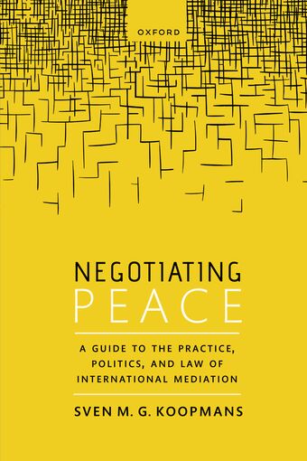 Negotiating Peace book cover