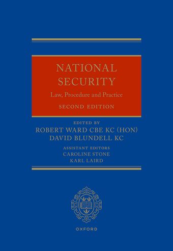 National Security Law, Procedure and Practice book cover