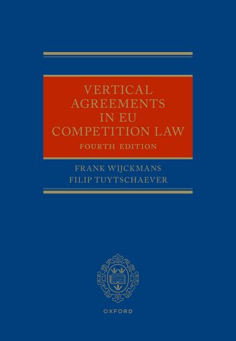 Vertical Agreements in EU Competition Law 4E book cover